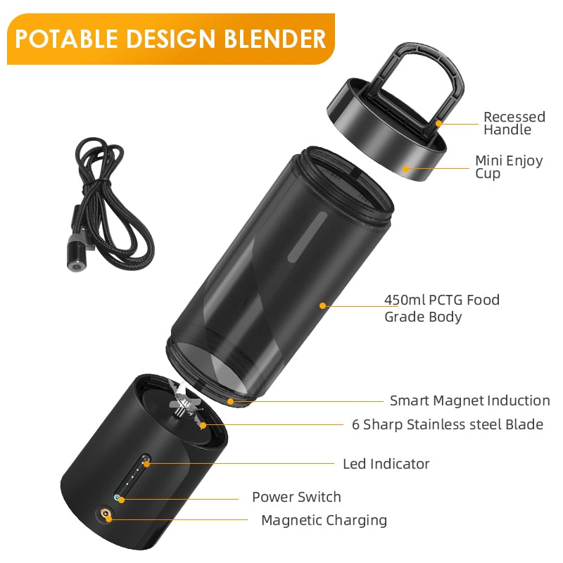 Evoverve Portable Electric Blender